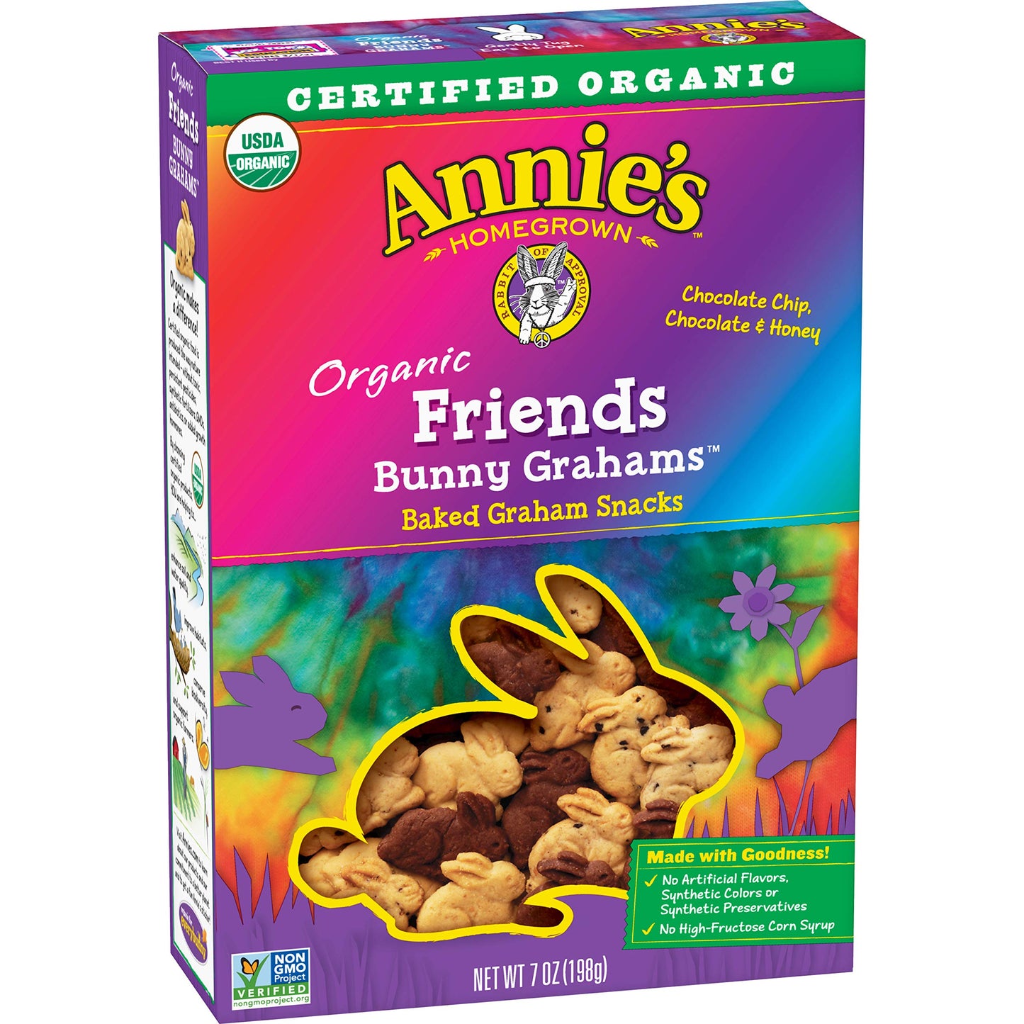 Annie's Homegrown Bunny Graham Friends (Honey, Chocolate & Chocolate Chip), 7-Ounce