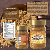 Rani Cumin (Jeera) Powder Spice 3oz (85g) PET Jar ~ All Natural | Vegan | Gluten Friendly | NON-GMO | Kosher | Indian Origin