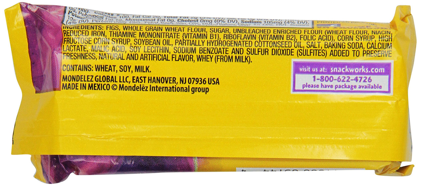 Newtons Fig Cookies, (12 Count of 2 oz Packets) 24 oz