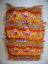 Noodles No Yolks Egg White Pasta Cholesterol Free Noodles Extra Broad (3 Pack)