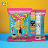 Korean Bros Spicy Cheese Tteokbokki (360g) - Creamy Rice Cakes, Korean Street-Style Snack or Meal, 2 Servings