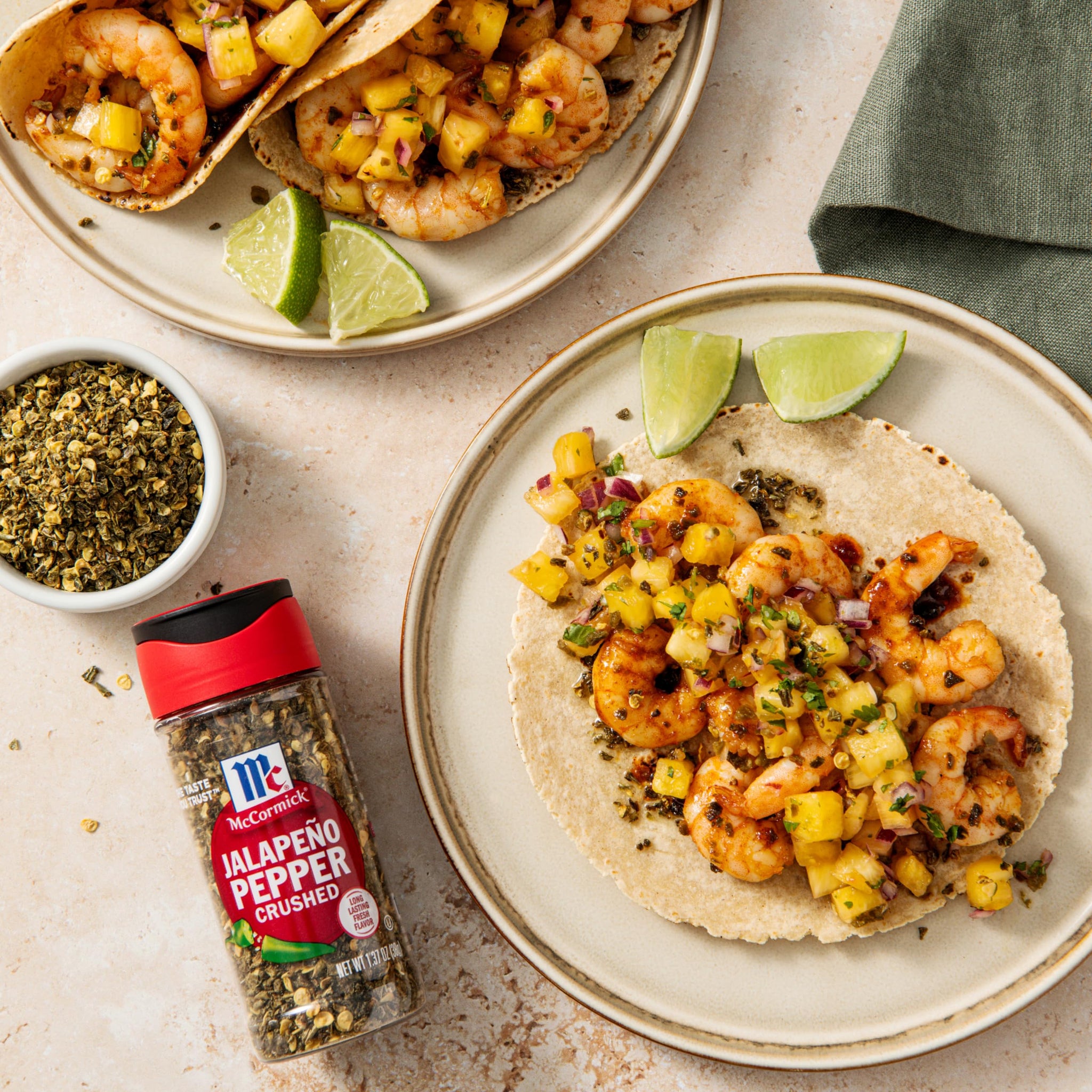 McCormick Crushed Jalapeño Pepper, 1.37 oz
