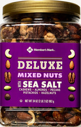 Member's Mark Deluxe Mixed Nuts with Sea Salt (34 oz.)