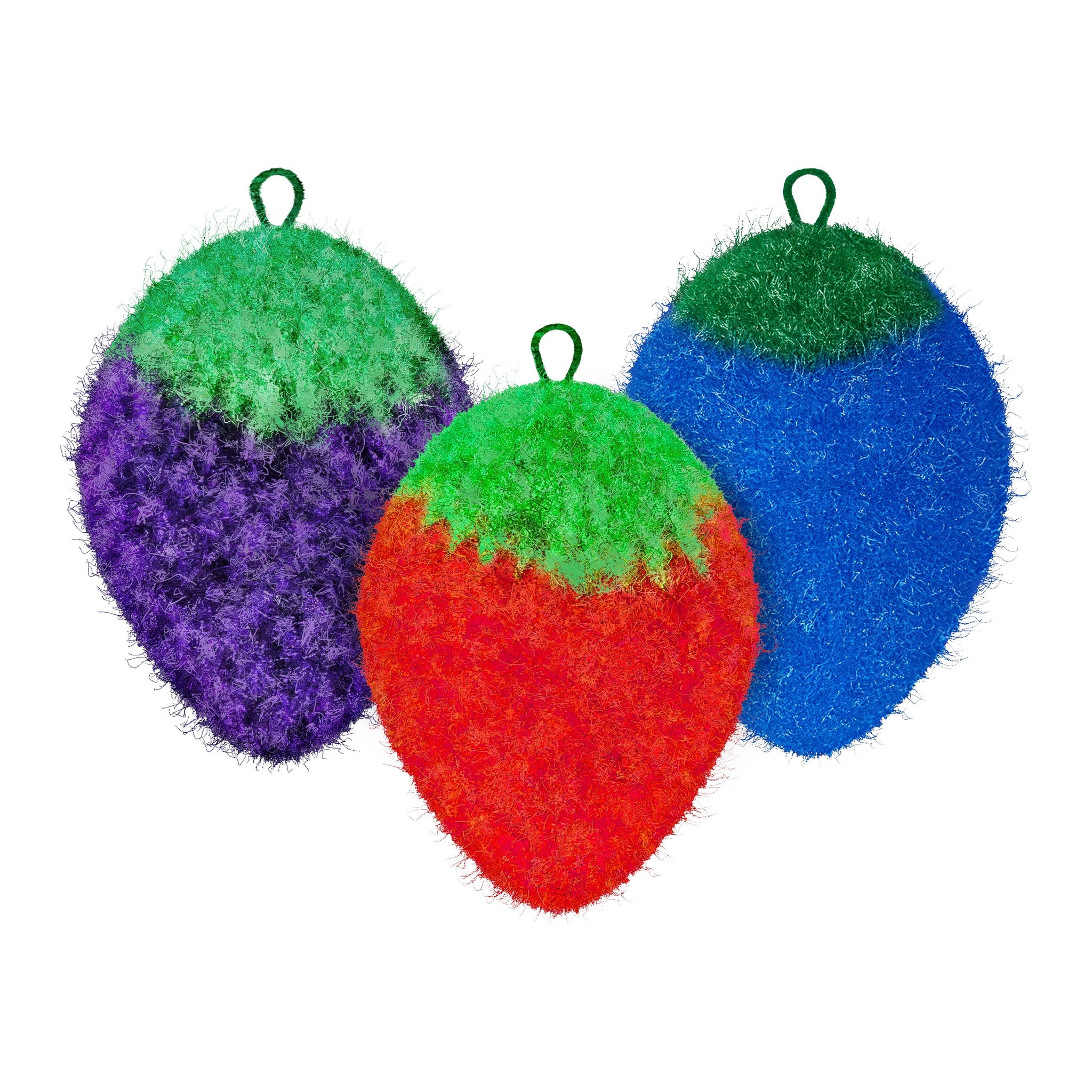 Dish Scrubbie Non-Scratch Dish Scrubber-Long Lasting & Odorless, Safe on Non-Stick, Cast Iron, Glass and Other Surfaces, Reusable Kitchen Sponge
