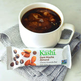 Kashi Chewy Dark Mocha Almond Granola Bars - Vegan, Non-GMO Project Verified, 7.4 Oz (Box of 6)