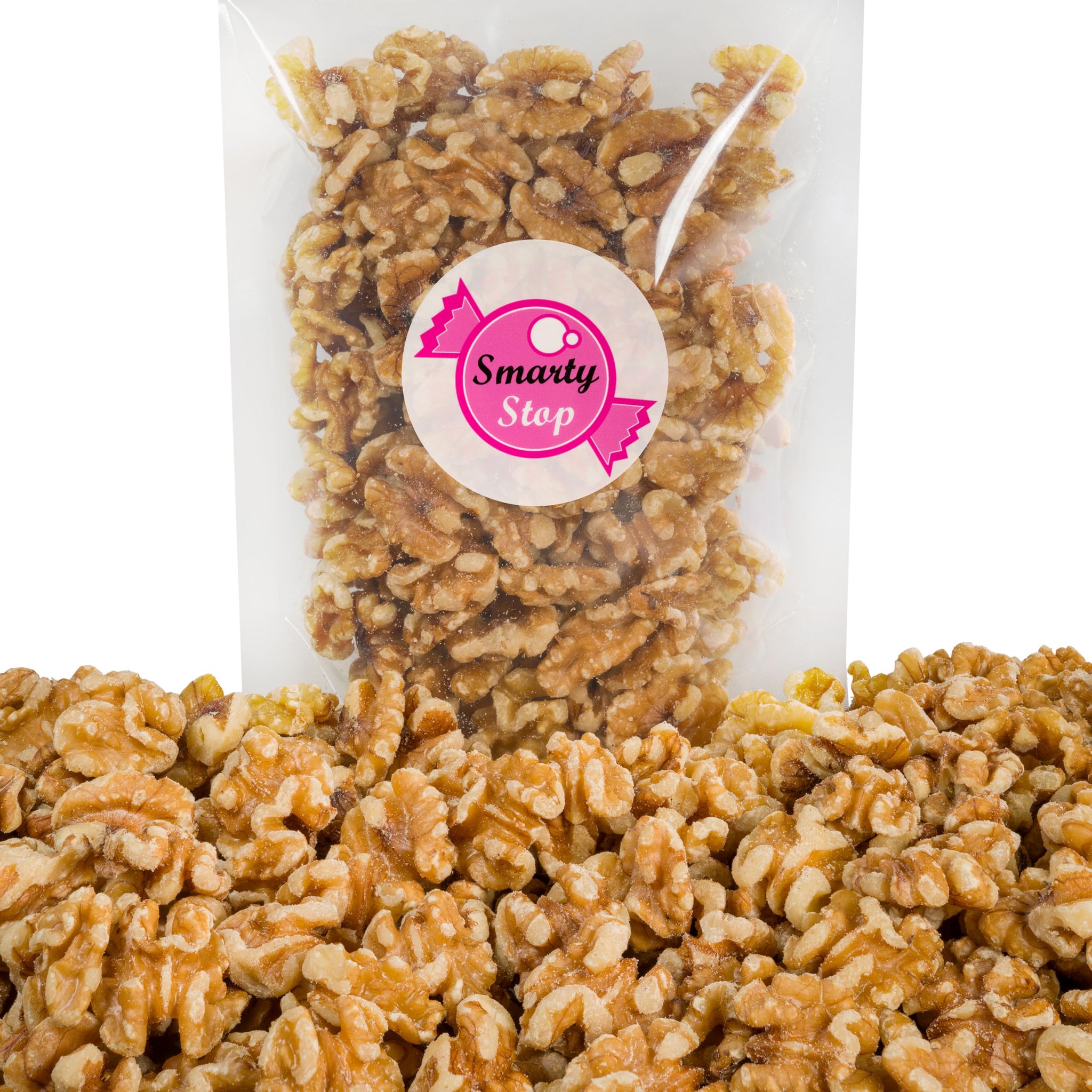 Smarty Stop Raw Gourmet Walnuts Halves & Pieces (5 LB)