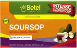 Premium Guanabana Graviola Tea Bags - Delicious Superfood - Betel Natural - 24 Tea Bags