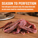 LEM Products Backwoods Original Jerky Seasoning, Ideal for Wild Game and Domestic Meat, Seasons Up to 100 Pounds of Meat, 4 Pound, 5.5 Ounce Bucket