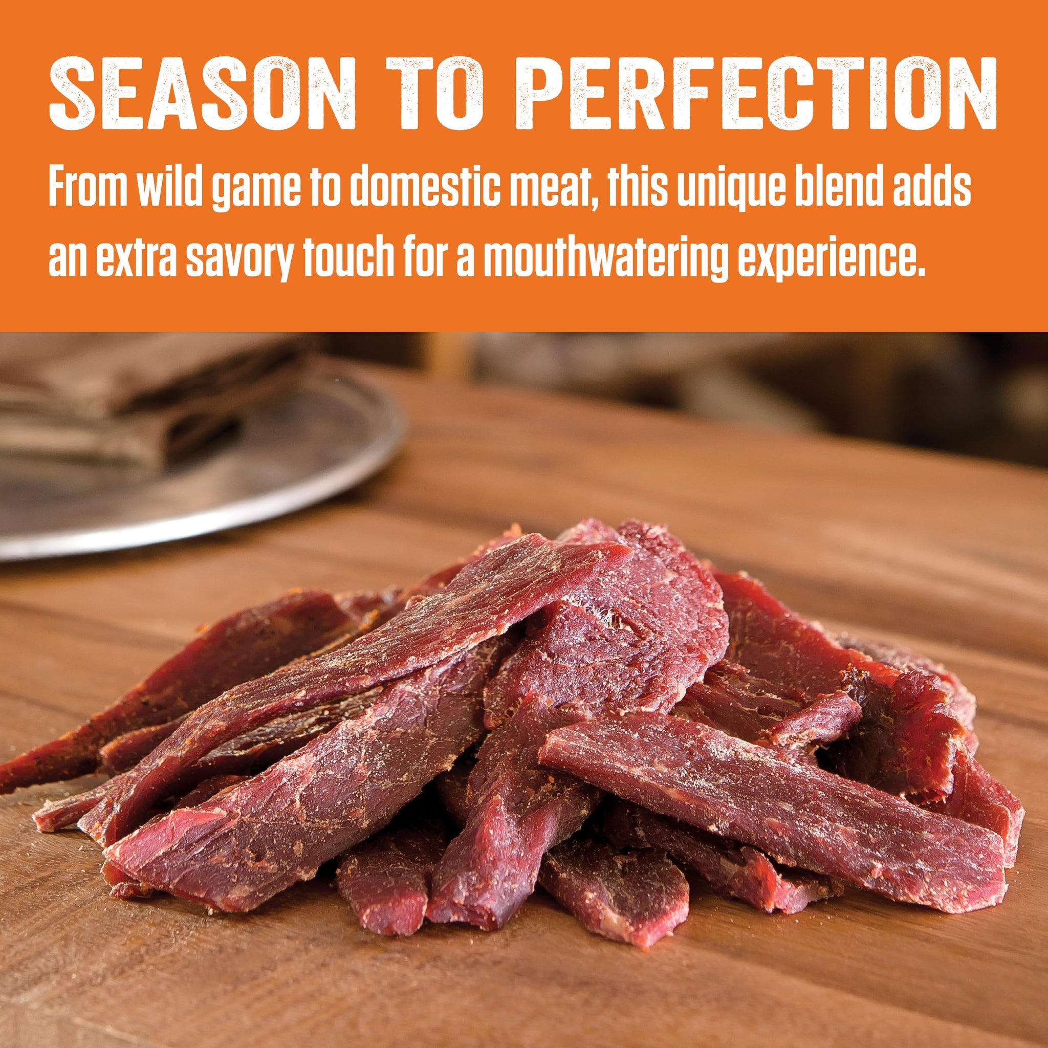 LEM Products Backwoods Original Jerky Seasoning, Ideal for Wild Game and Domestic Meat, Seasons Up to 100 Pounds of Meat, 4 Pound, 5.5 Ounce Bucket