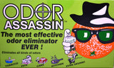 Odor Assassin Odor Control Spray, LEMON & LIME scent, Pack of 3