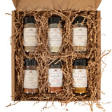 Finch + Fennel 6 Piece Seasoning Sampler Pack Gift Box