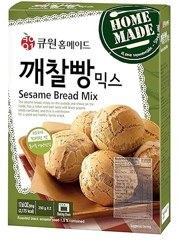 Q.one Sesame Bread Mix 2 Pack, ?? ???? ??? ?? ?? ??