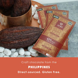 Auro 42% Milk Chocolate 3 Pack - Filipino Chocolate - Premium, Made At Origin, Direct Trade, Bean-to-Bar, Woman Owned, BIPOC Owned - Gluten-Free