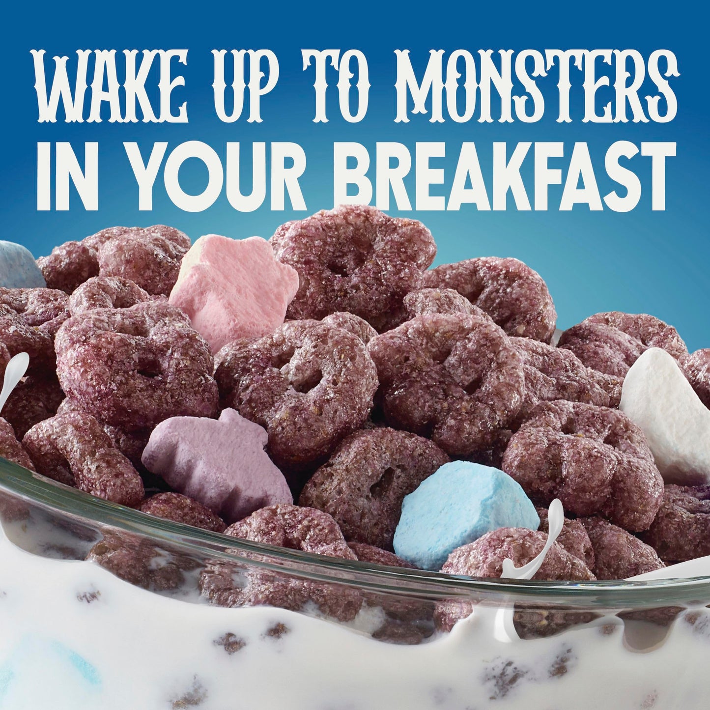 Boo Berry Cereal with Monster Marshmallows, Kids Breakfast Cereal, Halloween Limited Edition, 9.6 oz