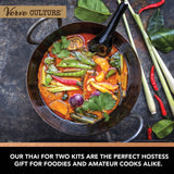 Thai for Two Cooking Kit by Verve CULTURE | USDA-Organic Red Curry Cooking Kit | Authentic Thai Cuisine | Unique Cooking Gift Set | Vegan, Gluten-Free