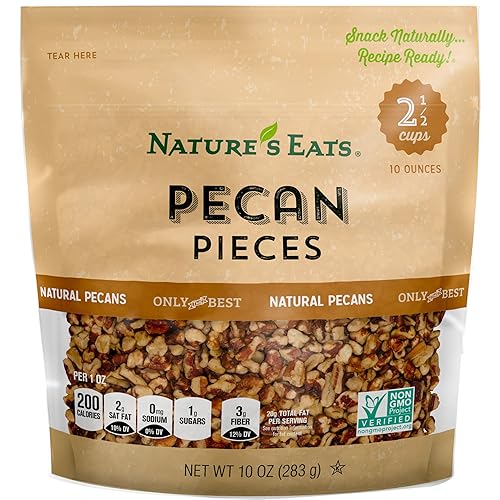 Nature's Eats Pecan Pieces, 10 Ounce