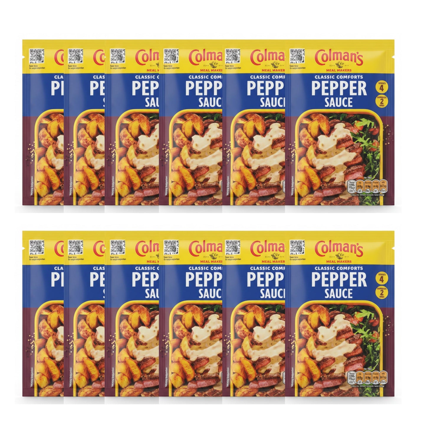 Colmans Pepper Sauce Mix 12 x 22gm
