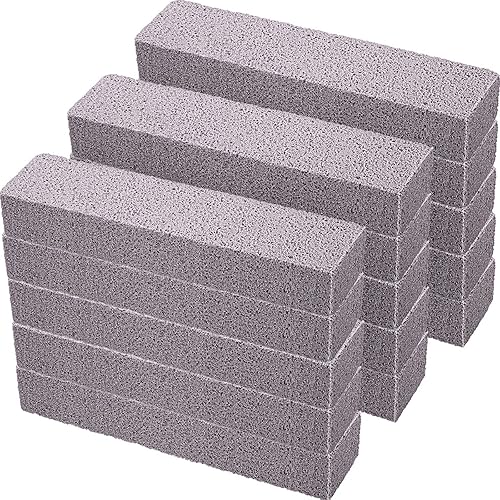 20 Pieces Pumice Stones for Cleaning - Pumice Scouring Pad, Stick Cleaner for Removing Toilet Bowl Ring, Bath, Household, Kitchen, Pool, 5.9 x 1.4 x