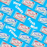Atkinson's Jumbo Mint Twists - Peppermint Red & White Candy - Gluten Free, Kosher, Vegan - 0.7 oz. Candy Sticks - 52 Piece Jar
