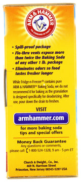 Arm & Hammer Baking Soda Fridge Freezer Package, 16-Ounce Boxes (Pack of 12)