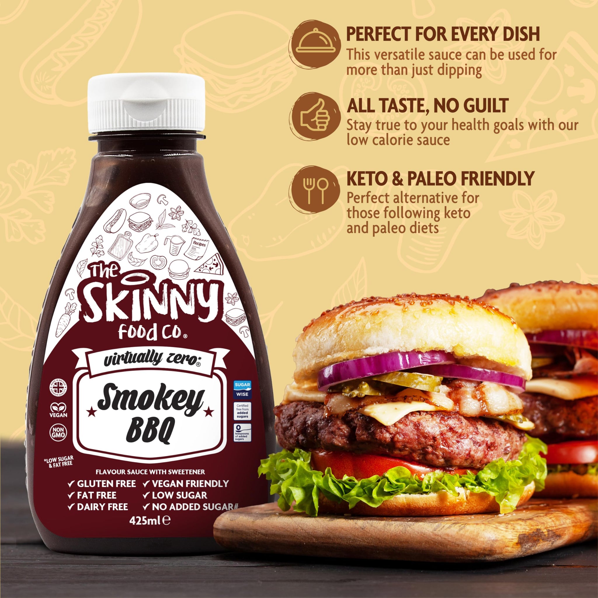 Skinny Foods Sauce (Smokey BBQ)