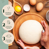 One in a Mill Instant Dry Yeast Packets | Fast Acting Self Rising Yeast for Baking Bread, Cake, Pizza Dough Crust | Kosher | Quick Rapid Rise