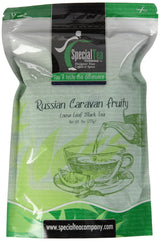 Special Tea Loose Leaf Black Tea, Russian Caravan Fruity Black Blend, 8 Ounce