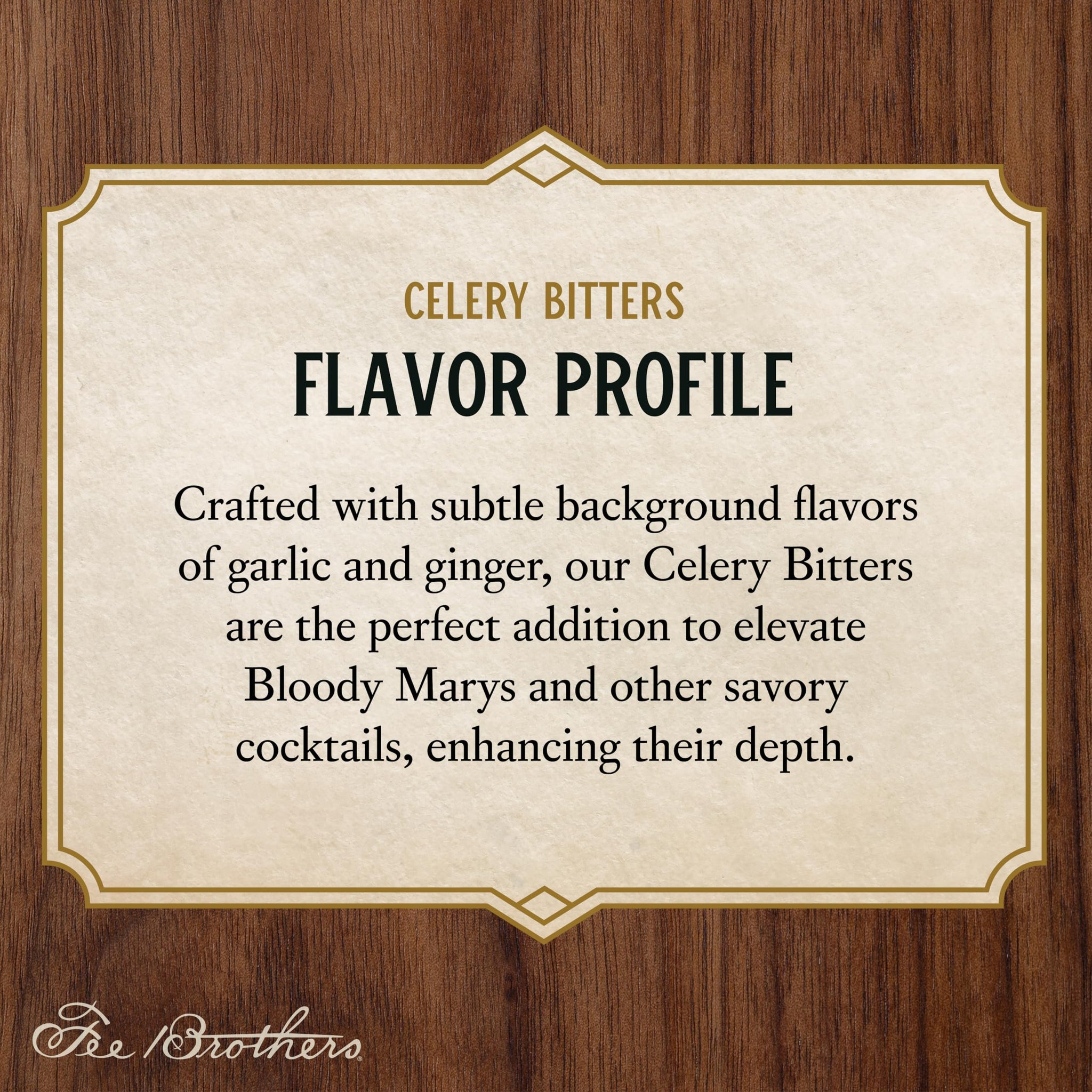 Fee Brothers Celery Cocktail Bitters - Aromatic Cocktail Mixer & Concentrated Flavoring, Gluten Free, Vegan-Friendly, 5 fl oz