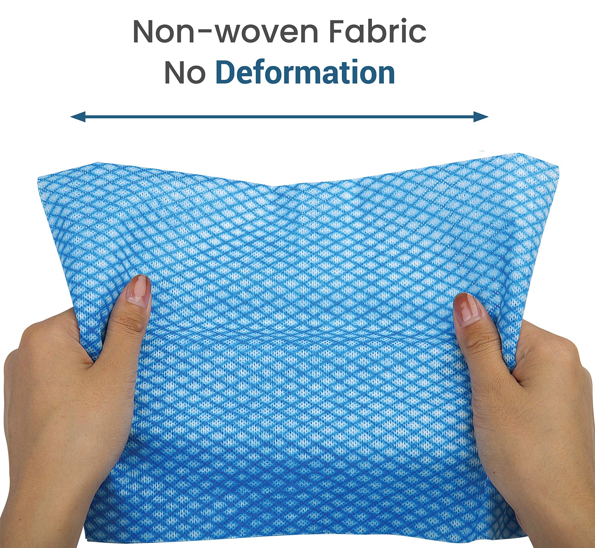 SCRUBIT Reusable Cleaning Wipes, Handy Wipes for Kitchen and Office - Dish Cloths for Washing Dishes - Multi Purpose Disposable Cleaning Towels (12 x
