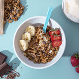 Brooklyn's Own Organic Granola Chocolate, Coconut, Hemp & Banana Breakfast Cereal - Gluten-Free Healthy Snacks - 12 Ounce Resealable Eco-Friendly Pack