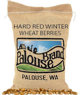 Palouse Brand Certified Glyphosate Residue Free Hard Red Winter Wheat Berries | 5 LBS | Family Farmed in Washington State | Non-GMO Project Verified | Certified Kosher Parve