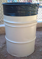 Aluf Plastics Heavy Duty 55 Gallon Trash Bags - (Value 50 Pack) - 1.5 MIL equivalent Industrial Strength Plastic 35" x 55" for 50-55 Gal Cans -Fits