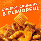 Chex Mix Cheddar Snack Mix, Savory Snack Bag, Family Size, 13.5 oz