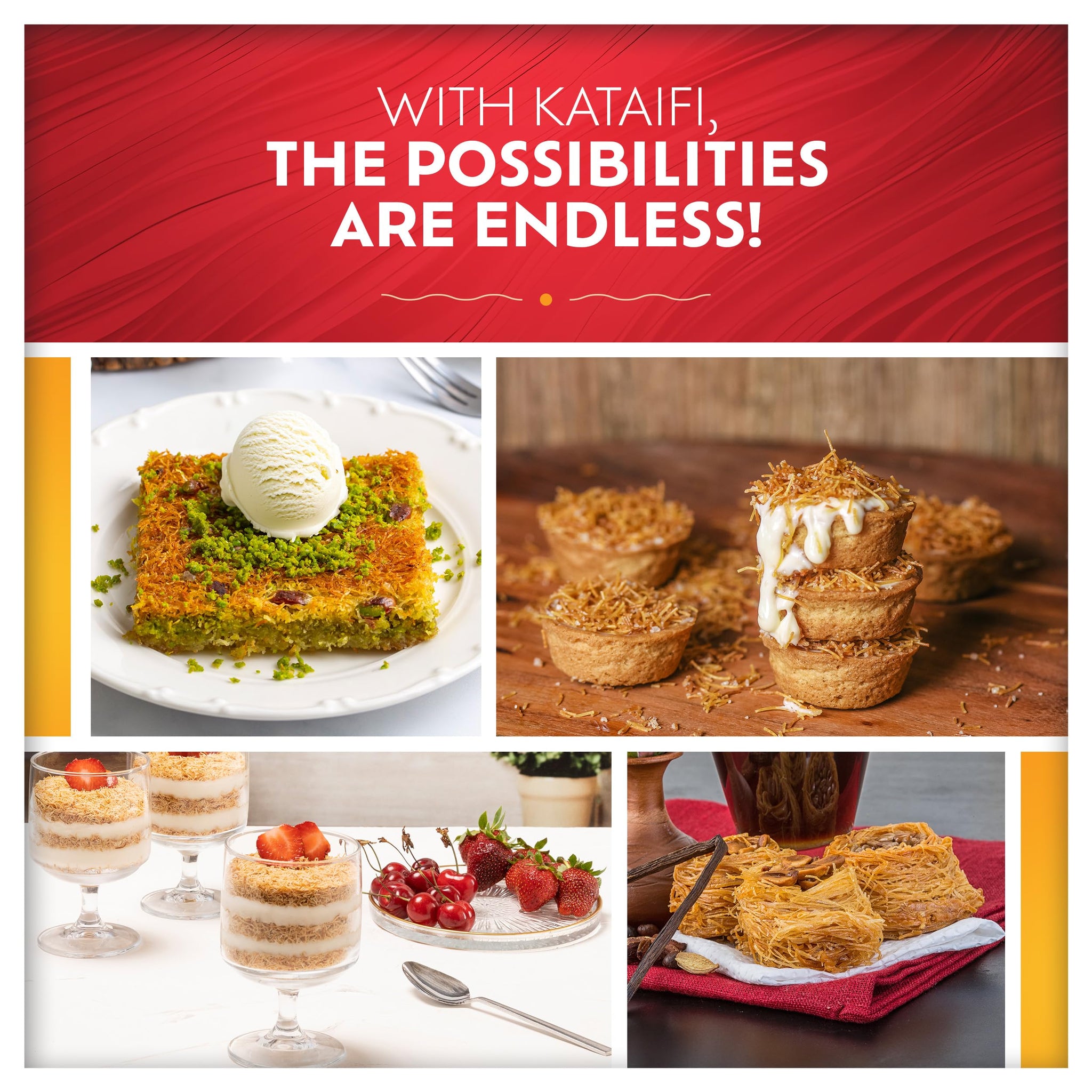 Eastanbul Dried & Chopped Kataifi Shredded Fillo Dough, Kurutulmus Kadayif Pastry Dough, Ingredient for The Viral Dubai Pistachio Chocolate Bar