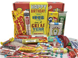 RETRO CANDY YUM ~ 1952 74th Birthday Gift Box Nostalgic Candy Mix from Childhood for 74 Year Old Man or Woman Born Back in 1952 Jr