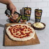 Bianco DiNapoli Organic NY Style Pizza Sauce, 8 Oz Pouch (Pack of 8), Vine Ripened California Grown Tomatoes, with Garlic, Spices, & Olive Oil