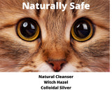 PawPurity Tear Stain Remover Kit for Cats | Includes Tear Stain Remover Solution, Powder and Application Pads | 100% Natural | Tear Stain Removal