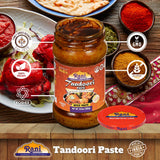 Rani Tandoori Paste (No Colors) 10.5oz (300g) Glass Jar, Pack of 5+1 FREE ~ For Tandoori Chicken, Chicken Tikka, Paneer Tikka | All Natural | NON-GMO