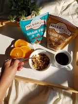Paleonola Original Grain Free Granola, 10 Oz Resealable Bag (Pack of 1) - Grainless Protein Paleo Granola Blended with Dried Coconut and Cranberries