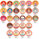 Coffee Pod Variety Packs Flavored Sampler, Assorted, Compatible with 2.0 K-Cup Brewers, Variety Pack, 52 Count (Pack of 1)