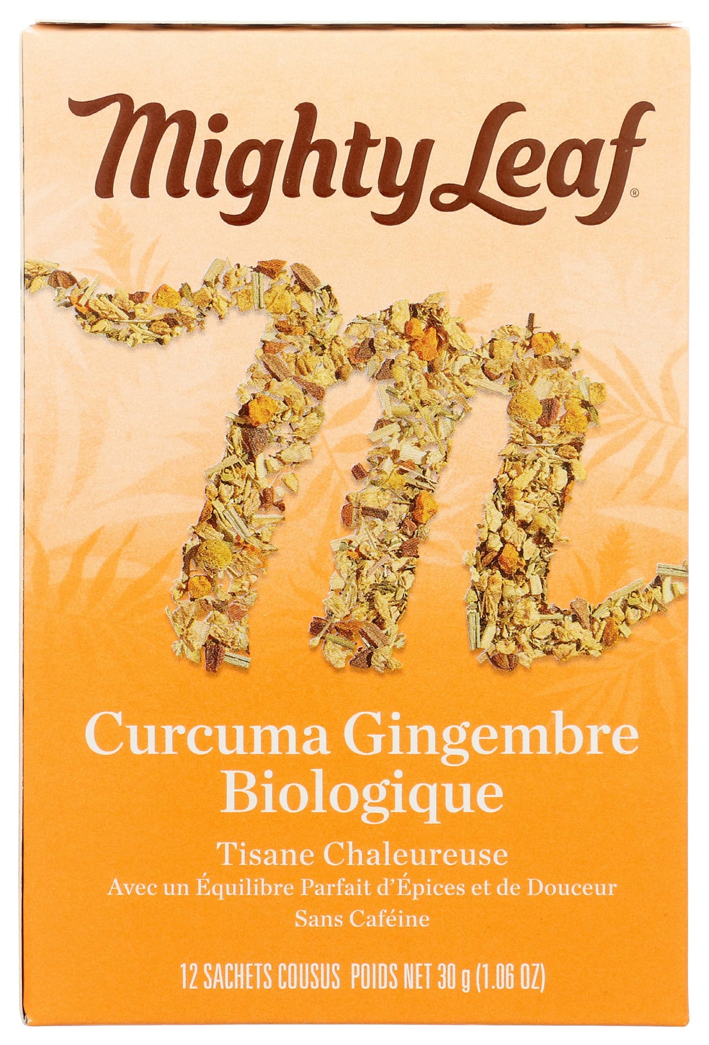 Mighty Leaf Organic Turmeric Ginger Mighty Leaf Tea, 12 CT