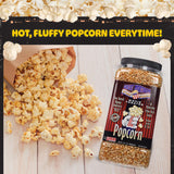 Yellow Popcorn Kernels Bulk Resealable 7lb Jug - Non-GMO Premium Gourmet Popcorn Kernels for Popping in Microwave, Stovetop, or Machine by Great