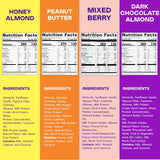 Magic Spoon High Protein Granola Low Sugar - 4 Pack: Mixed Berry, Dark Chocolate Almond, Peanut Butter, & Honey Almond - Low Carb Sugar Free Protein