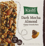 Kashi Chewy Granola Bars, Dark Mocha Almond, Net Wt 7.4 Ounce (Pack of 6)