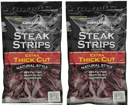 Kirkland Signature Steak Strips Extra Thick Cut zBKgEf, 24 oz Total