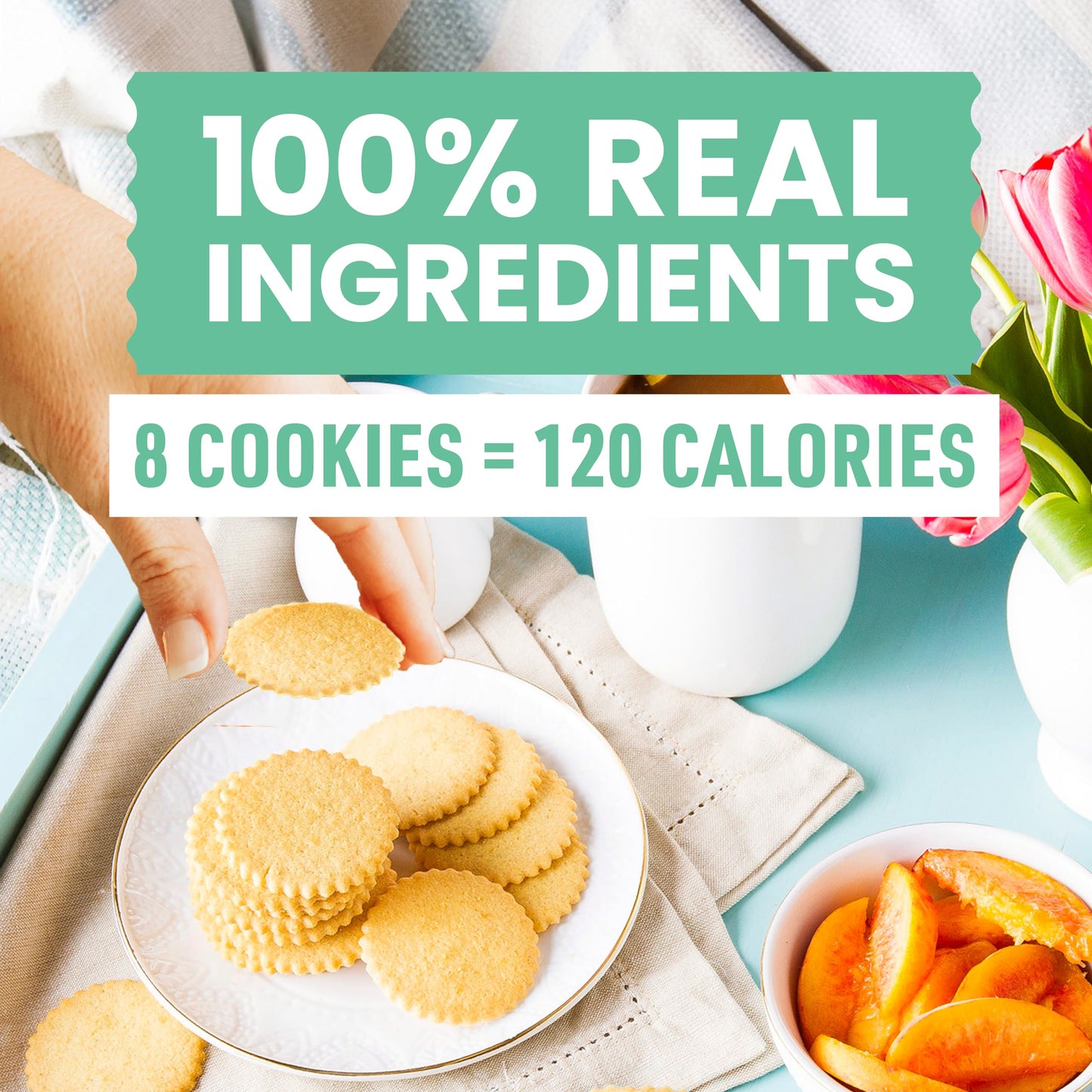 Dewey's Bakery Meyer Lemon, Brownie Crisp & Triple Ginger Moravian Cookie Thins Variety Pack, Bakery Fresh with Real Simple Ingredients, Low Calorie