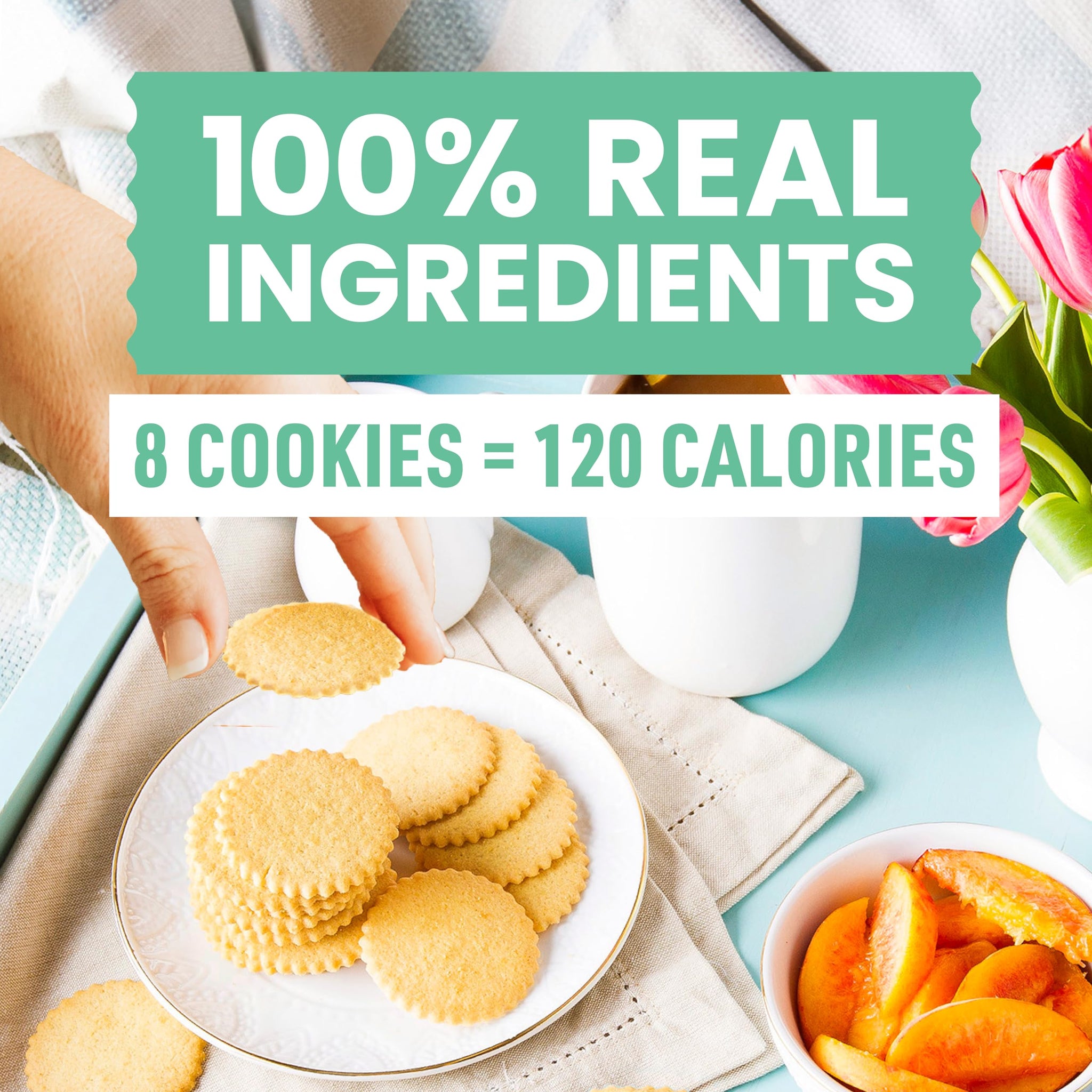 Dewey's Bakery Meyer Lemon, Brownie Crisp & Triple Ginger Moravian Cookie Thins Variety Pack, Bakery Fresh with Real Simple Ingredients, Low Calorie