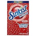Sunkist, Low Calorie Strawberry Drink Mix, 0.53 Ounce