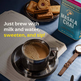 Diaspora Co. Masala Chai Loose Leaf Tea - Authentic Indian Spiced Black Tea with Single-Origin Cardamom, Ginger & Cinnamon - Fresh, Small-Farm Sourced