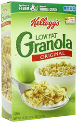 Kellogg's Low Fat Granola, 18-Ounce Box, (Pack of 5)